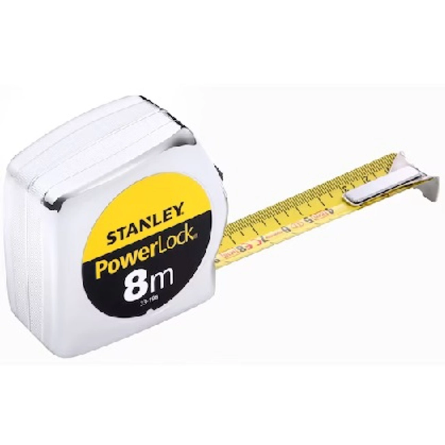 Vendita online Flessometro 8 m Stanley Powerlock